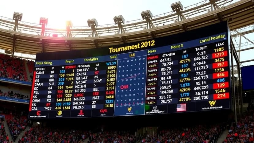 Poängställning i Sveriges damlandslag i fotboll